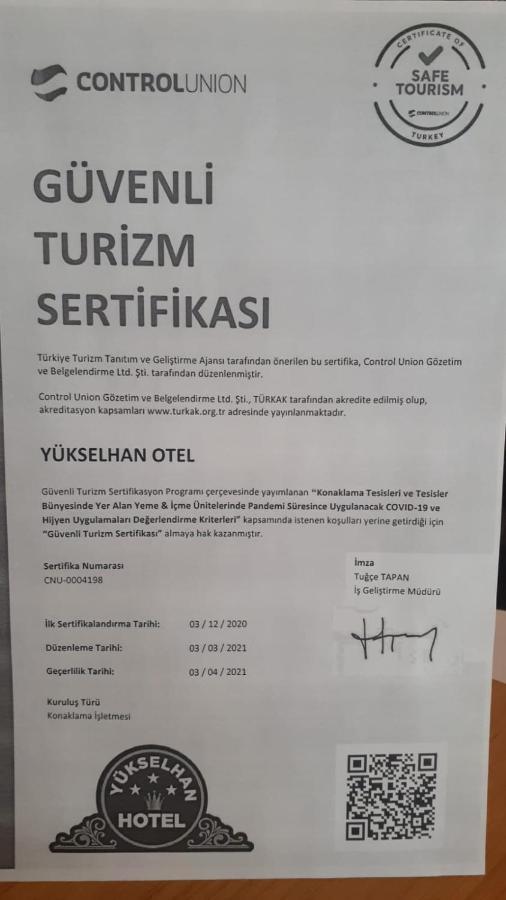 Adana Yukselhan Hotel Εξωτερικό φωτογραφία